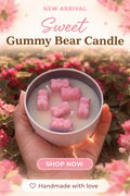 Strawbeary Gummie Bear